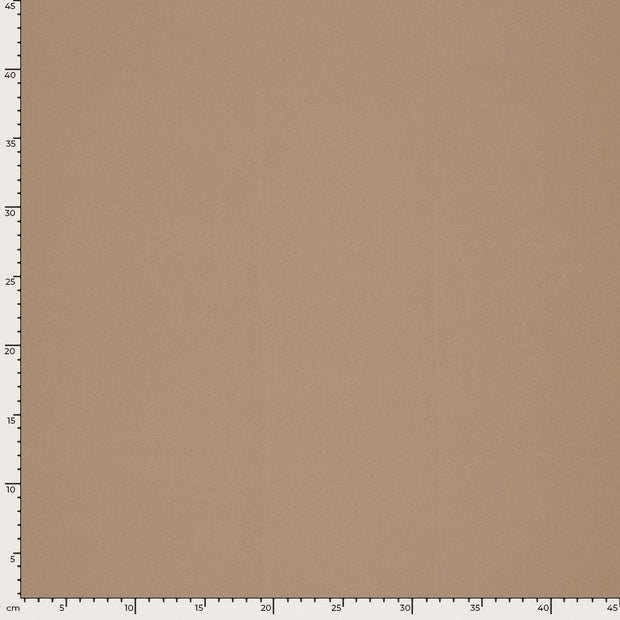 Crêpe tissu Unicolore Camel