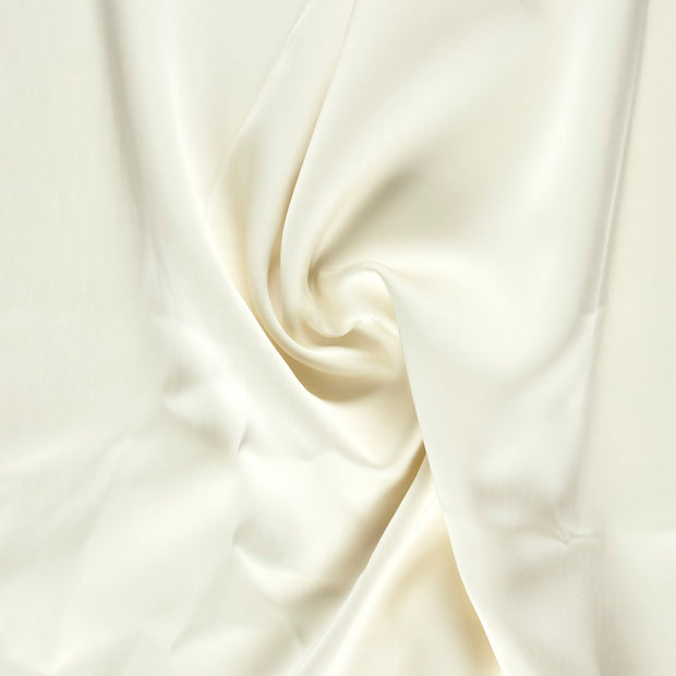 Satin fabric Beige bounded 