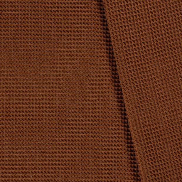 Waffle piqué fabric Unicolour 