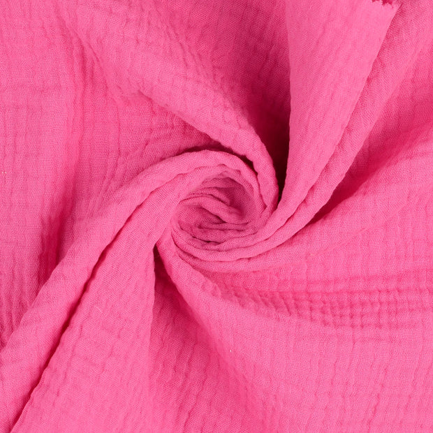 Musselin fabrik Fuchsia 