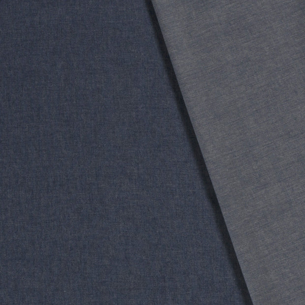 Denim fabric Unicolour pre-washed 