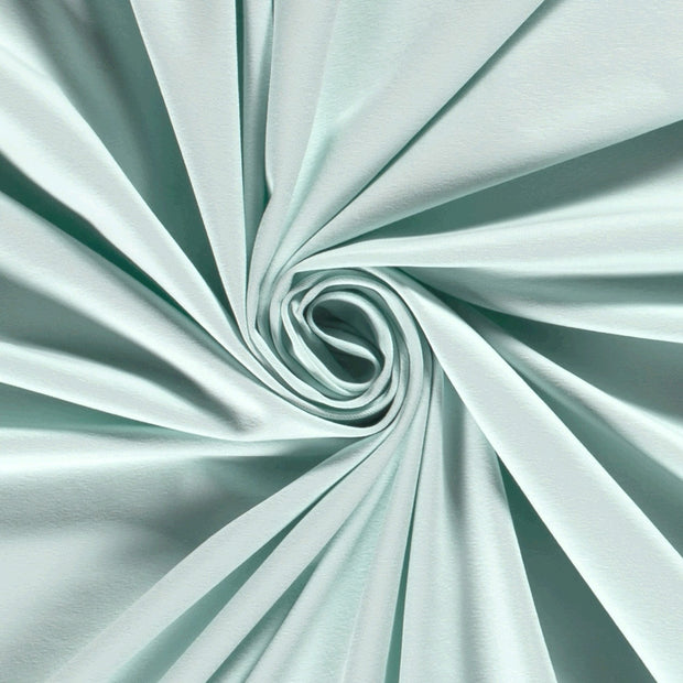Jersey tissu Unicolore Menthe Glacée