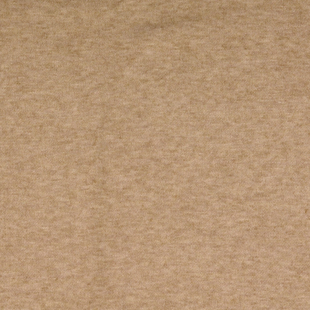 Heavy Knit fabrik Kamel weich 