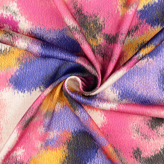 Viscose Satin fabrik Mehrfarbig 