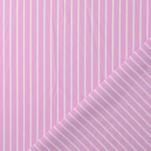 Woven Polyester fabric Light Pink yarn dyed 