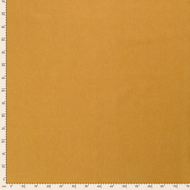 Denim Stretch fabric Unicolour Oker