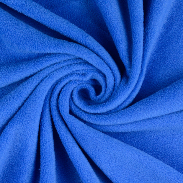 Polar Fleece fabrik Königsblau gebürstet 