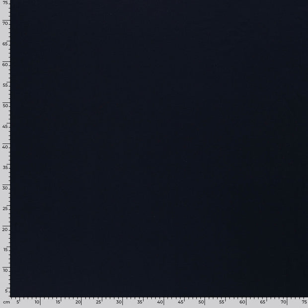 French Terry tissu Unicolore Bleu Marine
