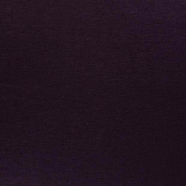 Leinen fabrik Uni Aubergine