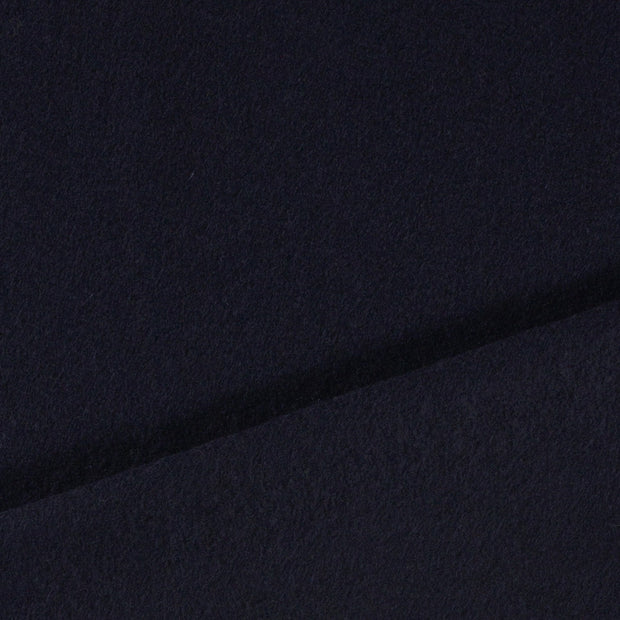 Chiffon en laine tissu Bleu Marine 