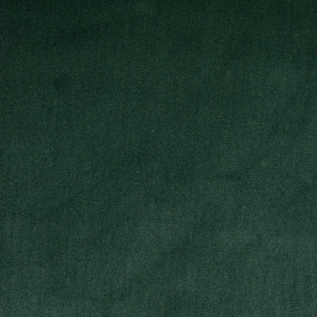 Velours tissu Unicolore Vert Forêt