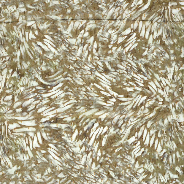 Chiffon fabrik Braun halb transparent 