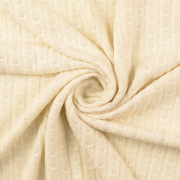 Heavy Knit fabrik Nude 