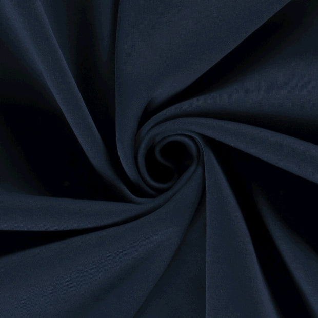 Jogging fabric Unicolour Dark Indigo