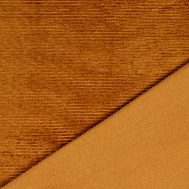 Velours Côtelé 4.5w tissu Caramel 