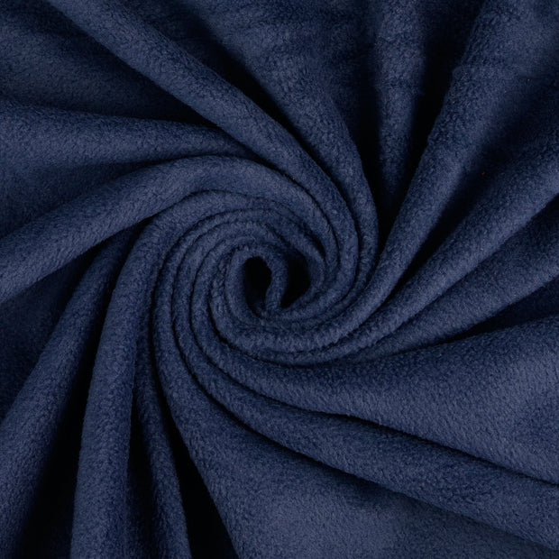 Polar Fleece fabrik marine gebürstet 