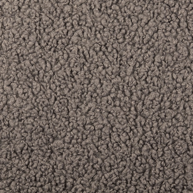 Wool Fellimitat fabrik Uni grau