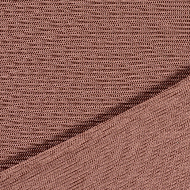 Heavy Knit fabrik altrosa 