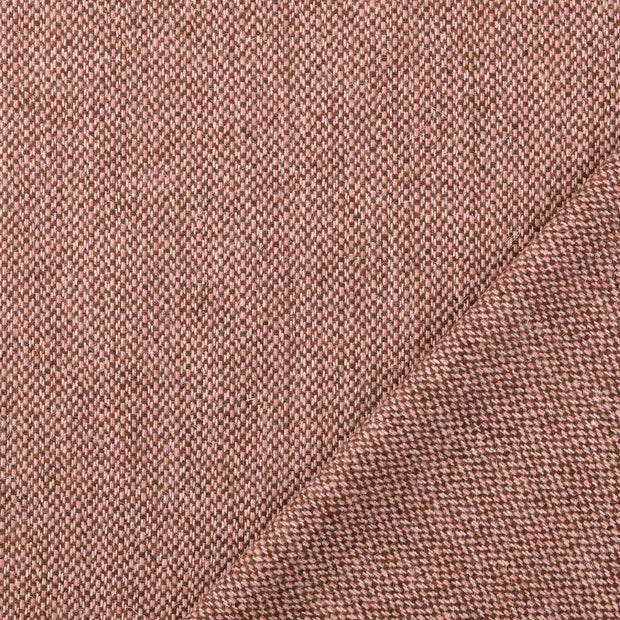 Tweed tissu Rose 