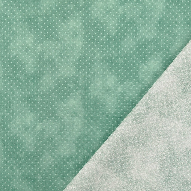 Popeline de coton tissu menthe 