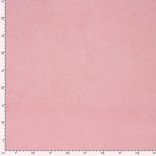 Supersoft Velvet fabric Unicolour Pink