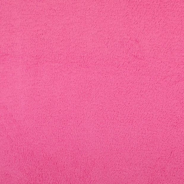 Wellness Fleece fabrik Uni Fuchsia