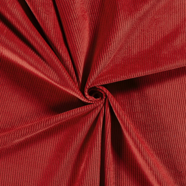 Velours Côtelé 4.5w tissu Rouge 