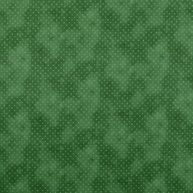Popeline de coton tissu motifs géométriques Vert Forêt
