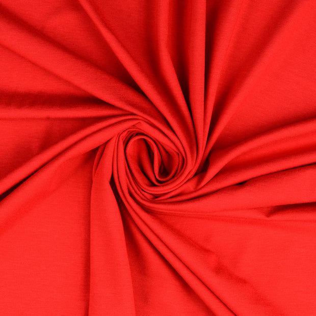Viscose Jersey fabrik rot 
