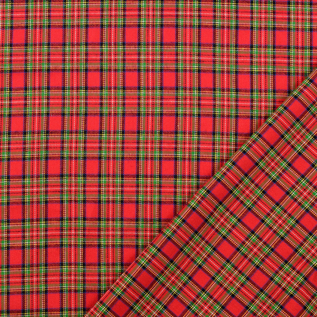 flanelle tissu Carreaux 
