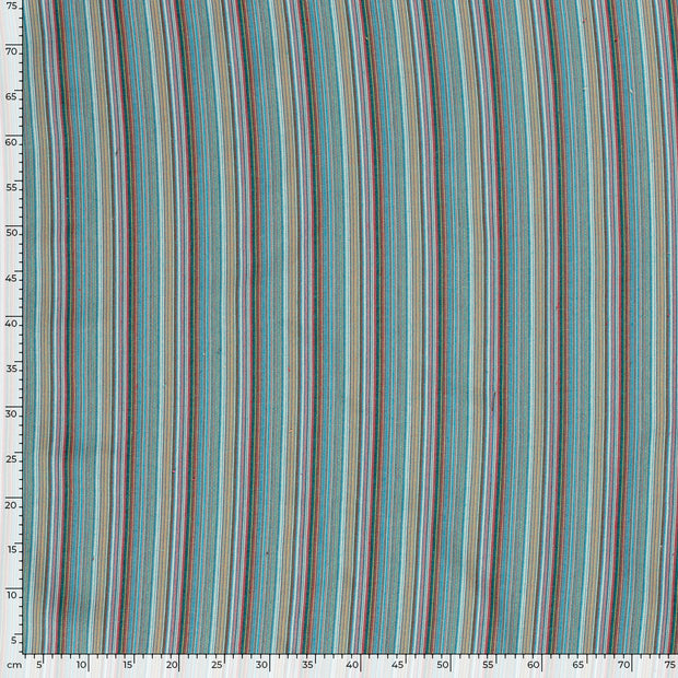 Jacquard fabric Stripes Multicolor