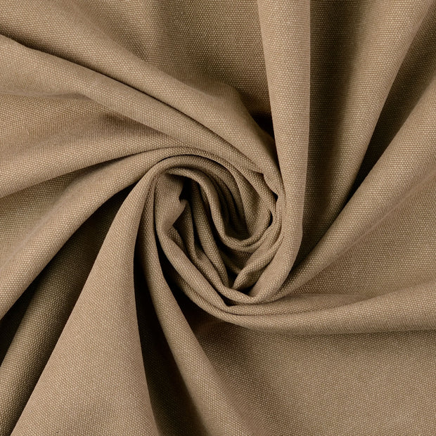 Canvas fabric Taupe Grey 