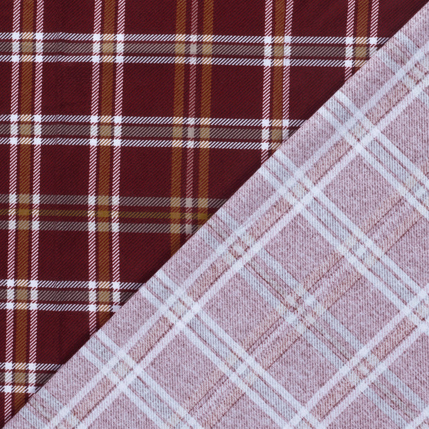Flanelle tissu Carreaux imprimé 