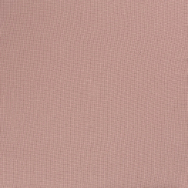 Knitted Waffle fabric Light Mauve matte 