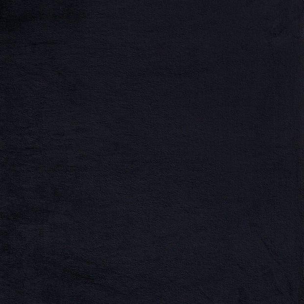 Bamboo Fleece fabric Navy matte 