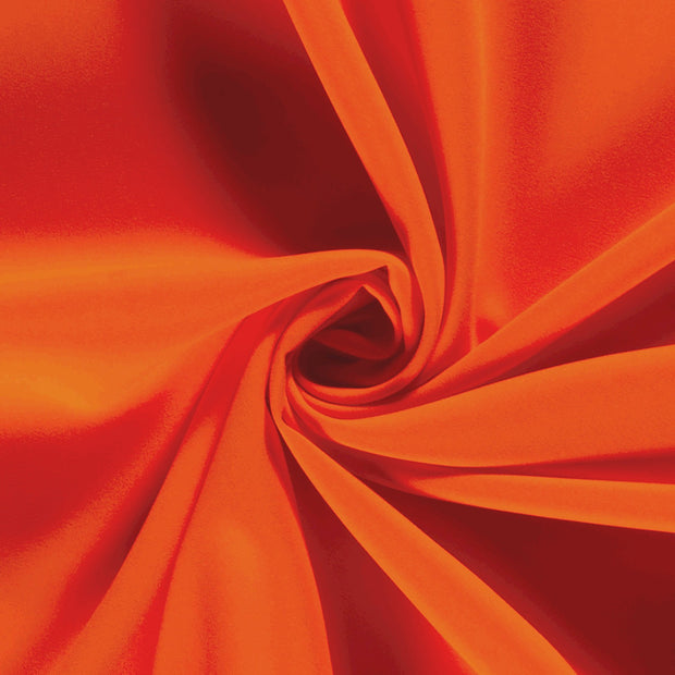 Burlington tissu Orange Fluo mat 