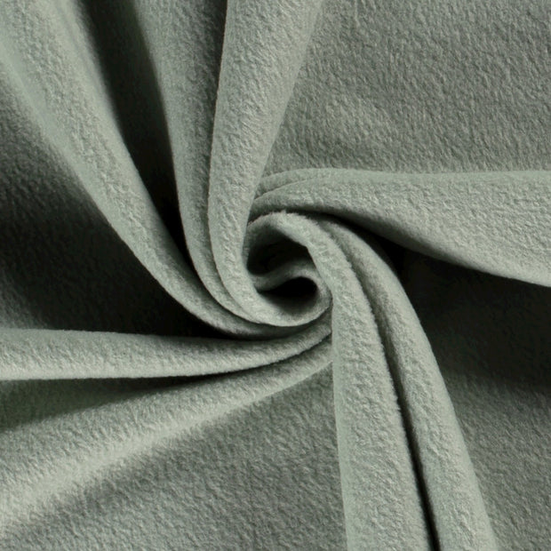 Polaire tissu Menthe foncée doux 