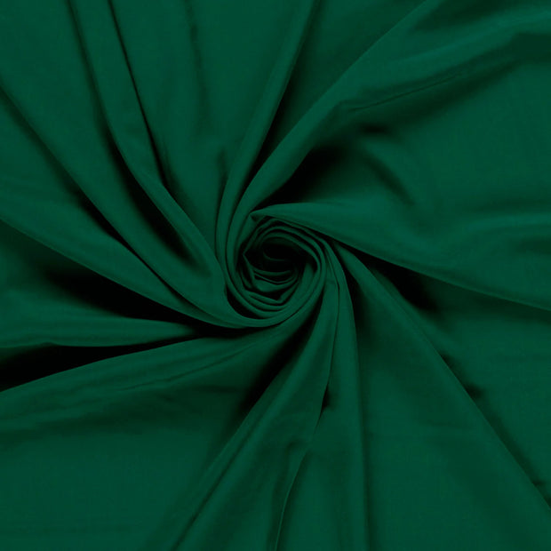 Viscose Poplin fabrik Dunkelgrün 