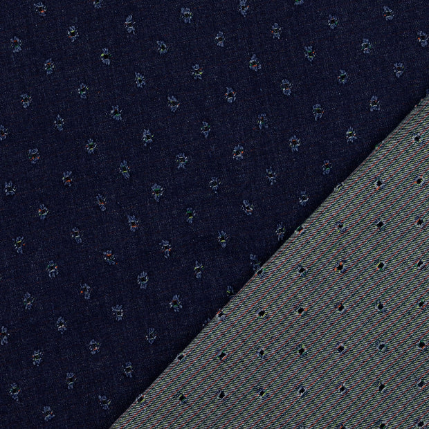 Jeans tissu Bleu Marine 