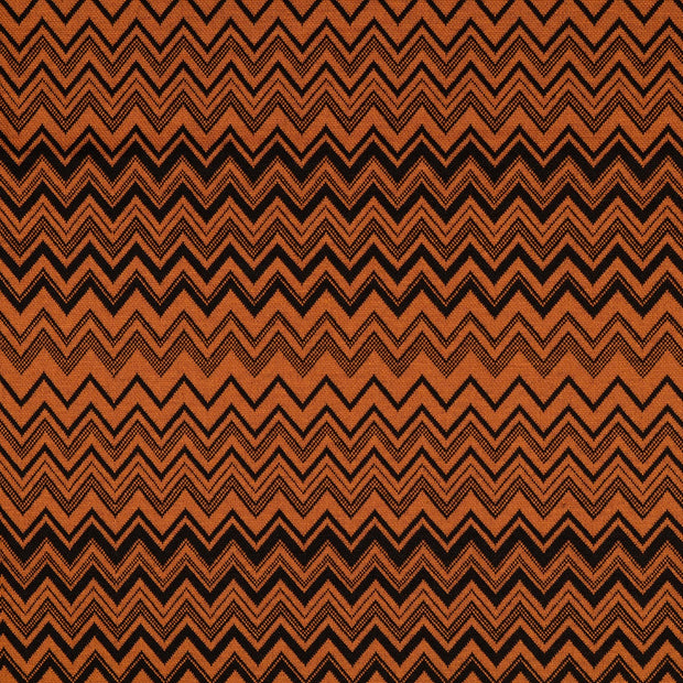Jacquard fabrik Pied-de-poule Kupfer