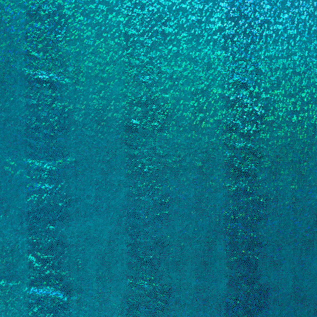 Lamé tissu Bleu Ciel bicolore 