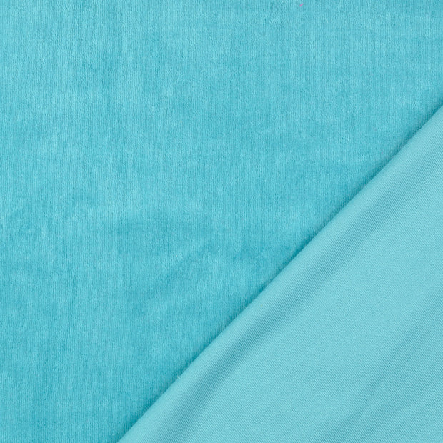 Nicky velours tissu Unicolore 