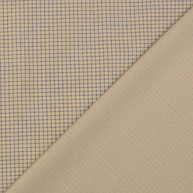 Cretonne tissu Carreaux 