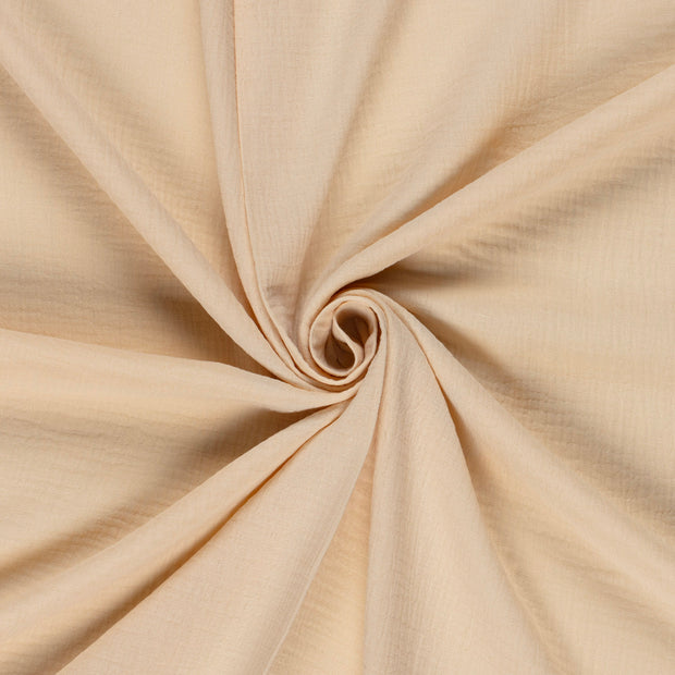Muslin extra wide fabric Beige 
