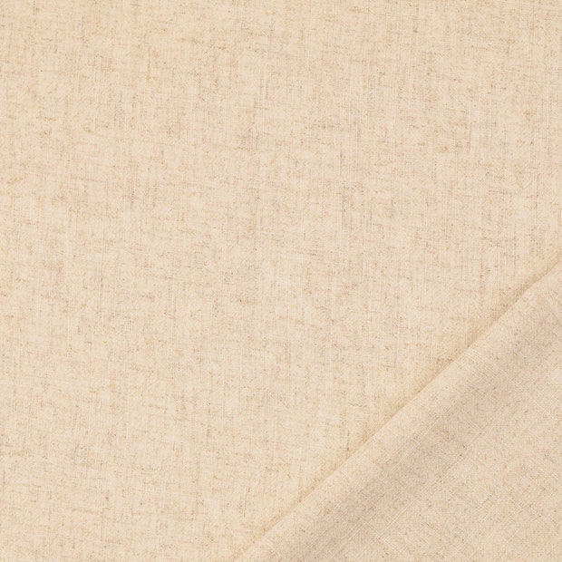 Viscose Lin Chaine et Trame tissu Unicolore slub 
