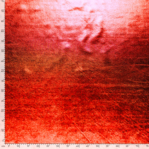 Lamé fabric Unicolour Red