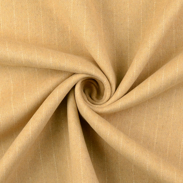 Chiffon en laine tissu Beige 
