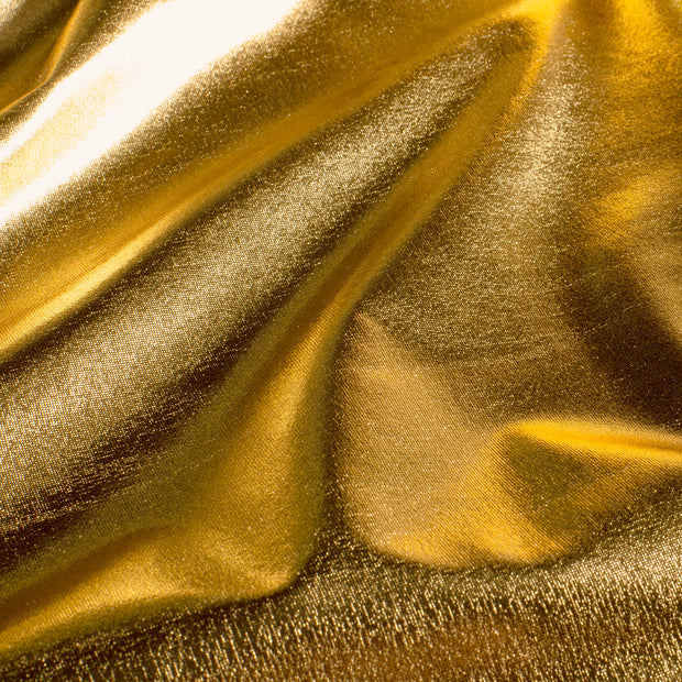 Lamé fabrik Uni Gold