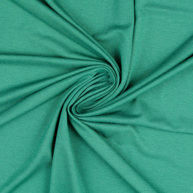 Viscose Jersey fabrik Dunkelgrün 