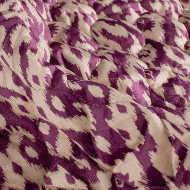 Velours tissu Abstrait Pourpre
